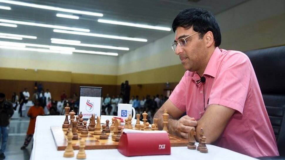 Viswanathan Anand beats world champion Magnus Carlsen in blitz event of Norway Chess