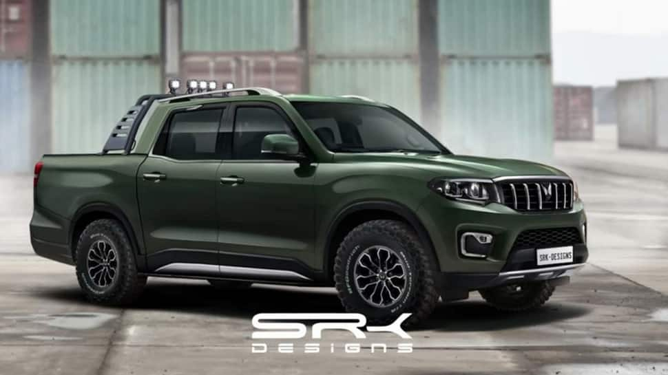 2022 Mahindra Scorpio-N imagined as a Getaway pickup truck, looks genuine