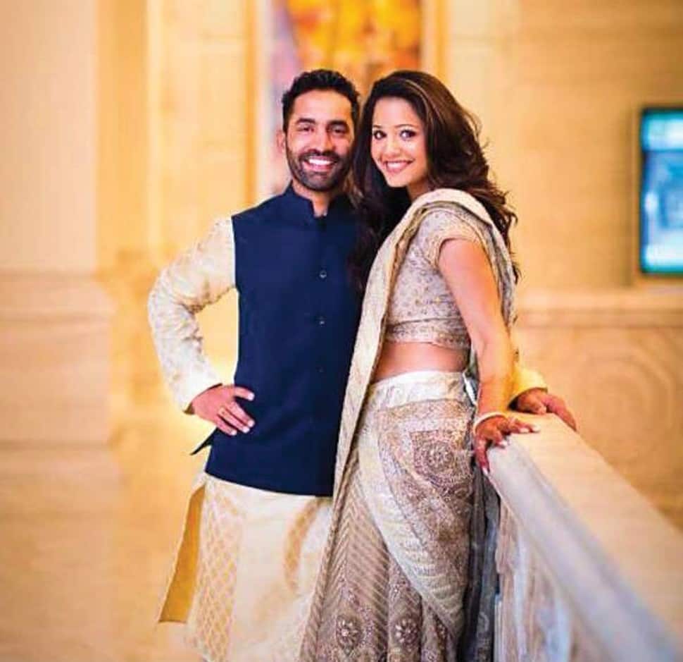 Dinesh Karthik got married for the second time back in August 2015 to India's top squad player Dipika Pallikal. (Source: Twitter)