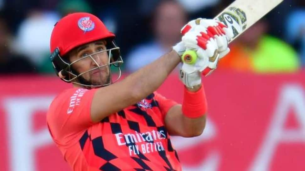 WATCH: Liam Livingstone hits massive six which lands in construction site in England&#039;s T20 Blast