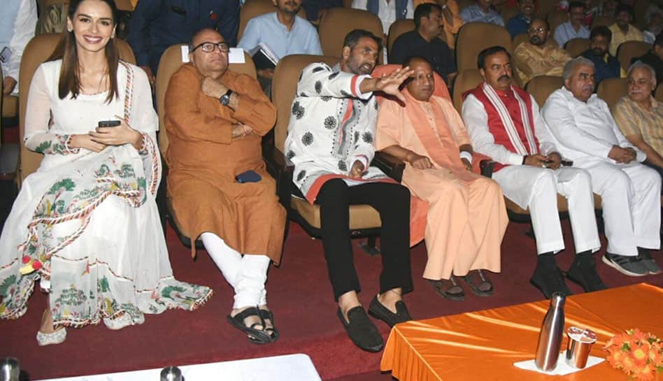 CM Yogi Adityanath watches Akshay Kumar-starrer 'Samrat Prithviraj' at a special screening, movie declared tax free in UP