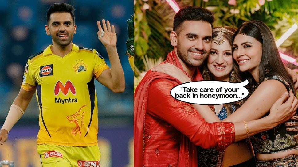 Malti Chahar X Video - Take care of your back during your honeymoon...: Deepak Chahar gets cheeky  advice by sister Malti Chahar on wedding | Cricket News | Zee News