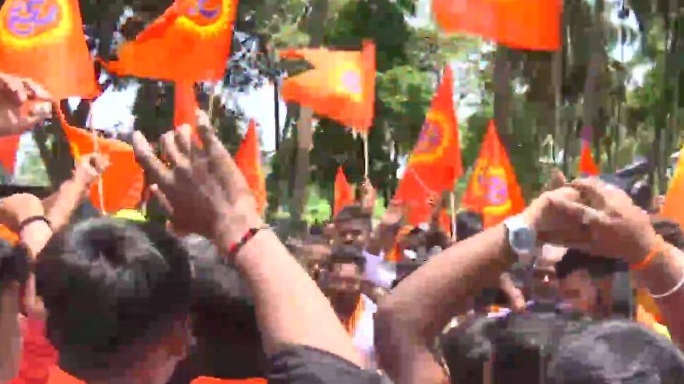 Karnataka: Right-wing groups gather in Mandya for march to Srirangapatna mosque, prohibitory orders imposed
