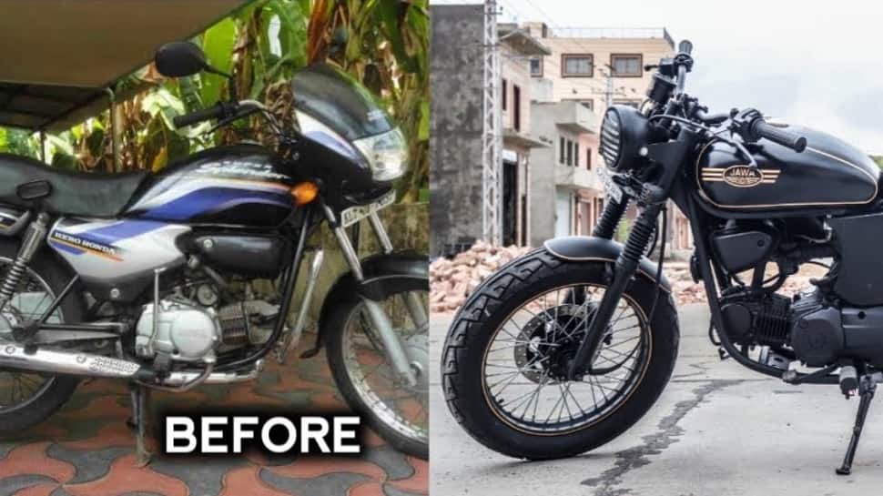 This Jawa 42 is actually a modified Hero Splendor underneath, you won&#039;t find any difference!