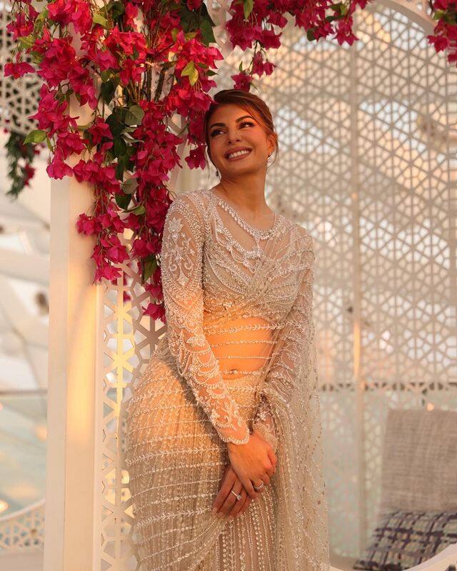 Jacqueline Fernandez stuns in Falguni Shane Peacock couture