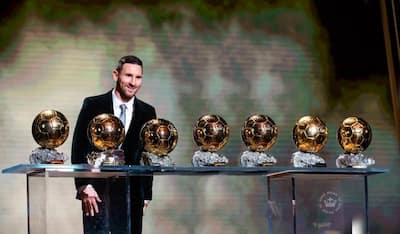 Messi is the footballer with most Ballon d'Or's