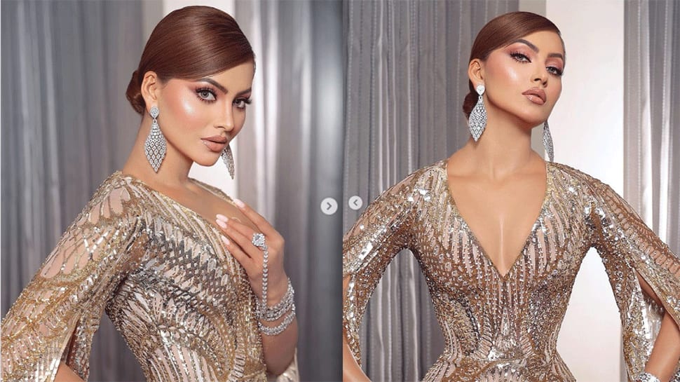 Ouch! Urvashi Rautela was bruised wearing Michael Cinco outfit worth Rs 45 lakh at IIFA 2022 | People News - Vimarsana News
