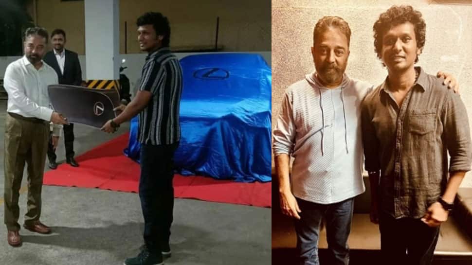 Kamal Haasan gifts a suave Lexus car to 'Vikram' director Lokesh Kanakaraj  as film smashes Box Office! | Regional News | Zee News