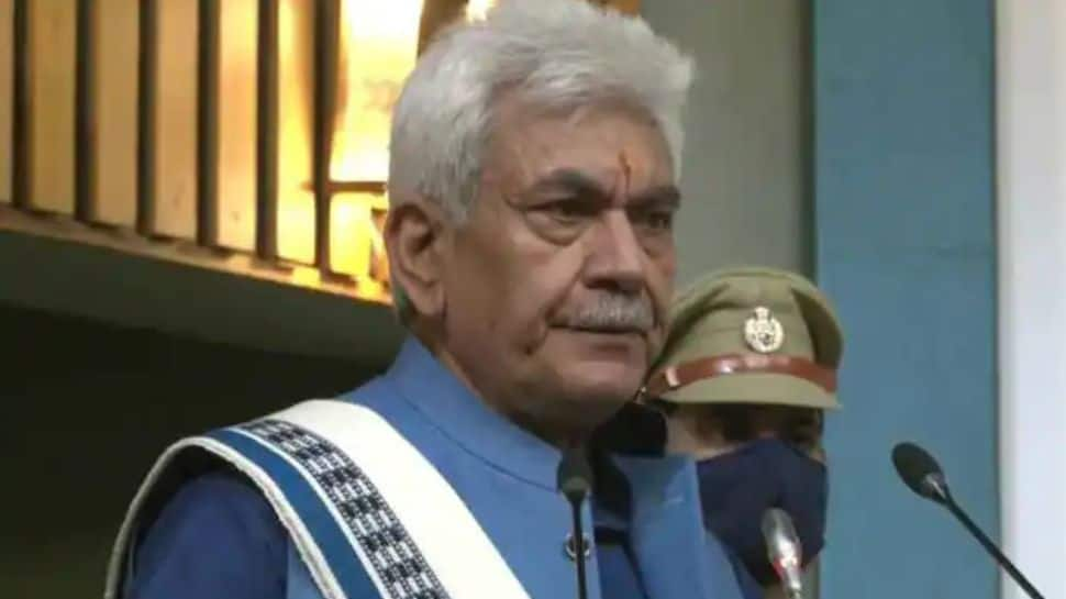 Jammu and Kashmir LG Manoj Sinha meets slain teacher&#039;s family, assures support