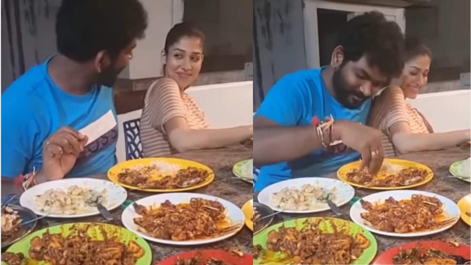 Vignesh Shivan treats wife-to-be Nayanthara with  local delicacies: Video