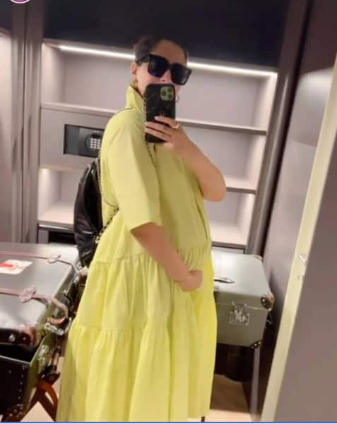 Sonam Kapoor looks like a sunshine in yellow shirt dress