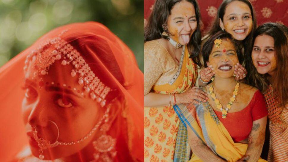 Gujarat woman marries herself— See pics from her mehendi, haldi ceremonies