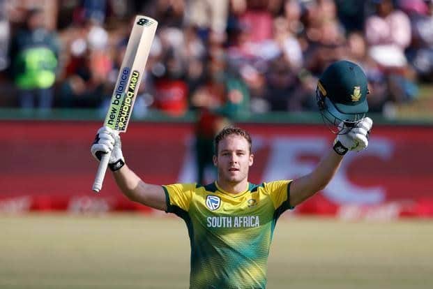 Miller was part of South Africa's World Cup and Champions Trophy Cup squad