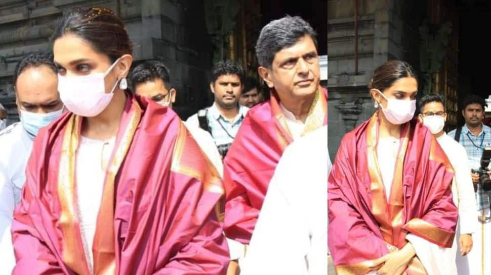 Deepika Padukone visits Tirupati with father Prakash Padukone on his birthday - In PICS!