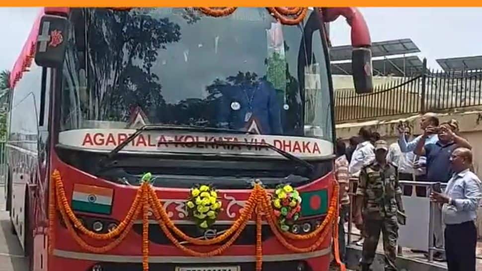 Government resumes Agartala-Kolkata bus service via Dhaka after 2-year Covid-19 pandemic hiatus