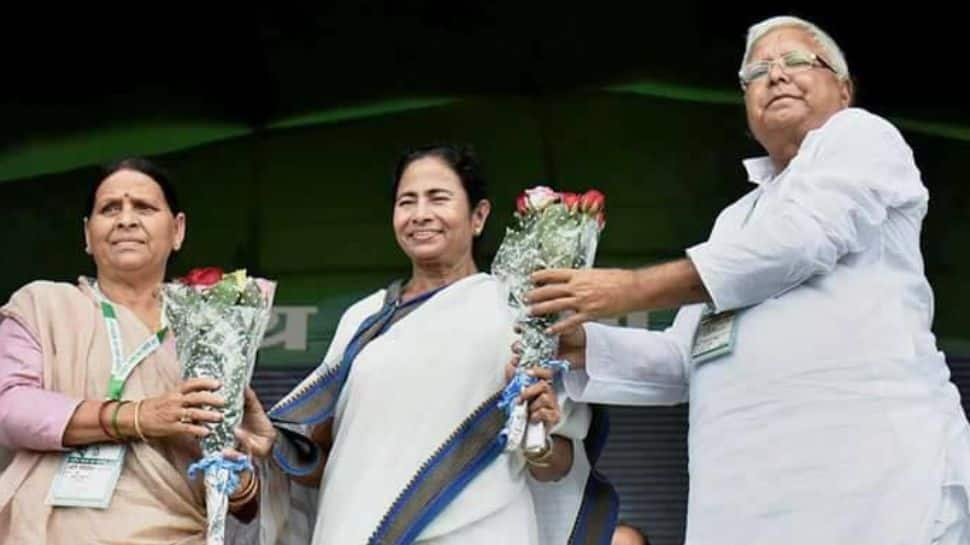 Greeting Mamata Banerjee