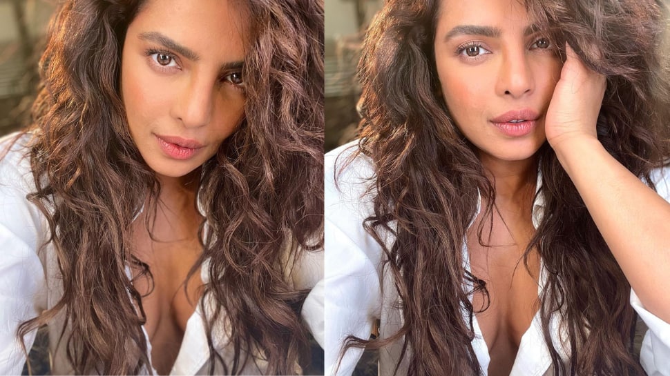 Priyanka Chopraxxx Com - Priyanka Chopra drops braless photos from 'Citadel' sets, husband Nick  Jonas reacts | People News | Zee News