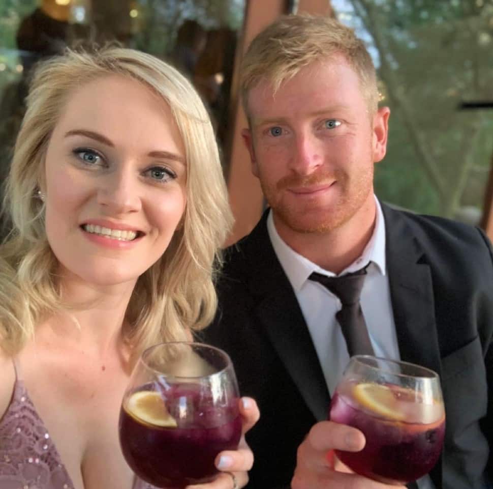 Heinrich Klaasen dated his wife Sone Martins for four years before finally getting engaged in 2019. The couple got married in Bordeaux in September 2020. (Source: Instagram)