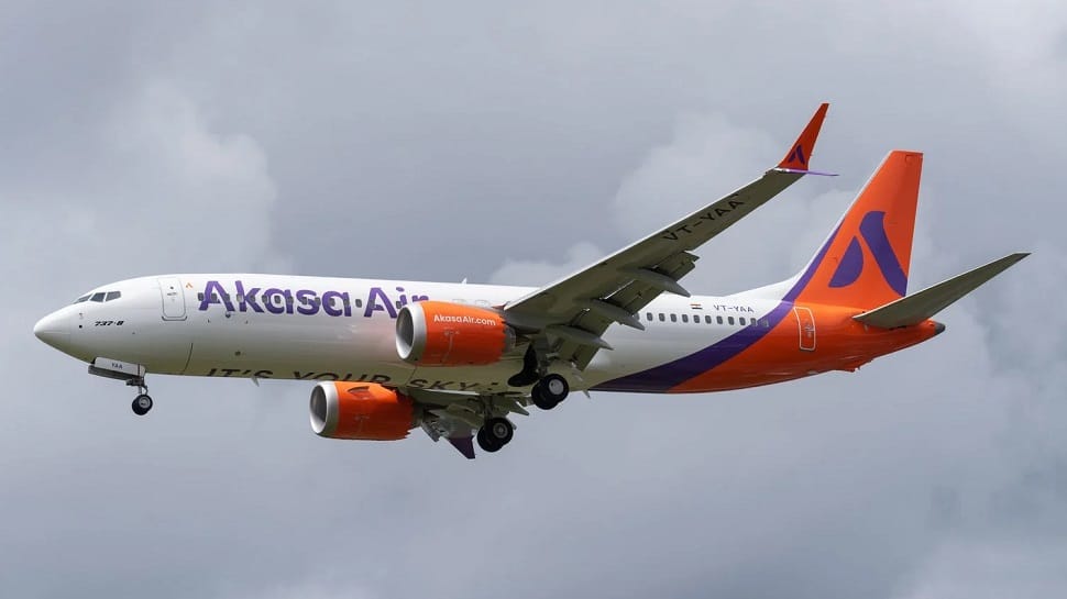 Akasa Air's Boeing 737 Max 8 plane spotted airborne with new livery, top things to know