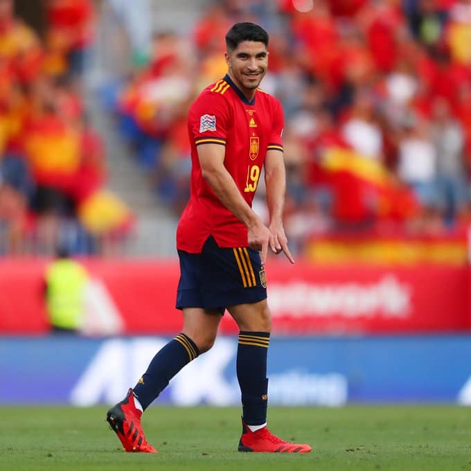 Goals from Carlos Soler and Pablo Sarabia earned Spain a 2-0 win