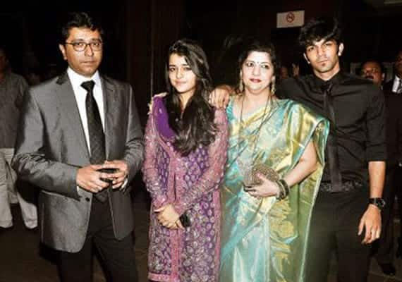 Raj with his family