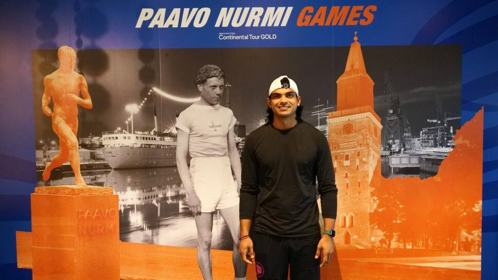 Javelin star Neeraj Chopra made his first appearance since Tokyo Olympics and broke his own national record with a thrown of 89.83m at the 2022 Paavo Nurmi Games in Finland. Neeraj ended up with a silver medal for his efforts. (Source: Twitter)