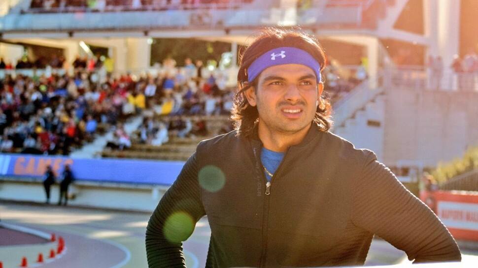 Neeraj Chopra is the first track and field athlete from India to win Olympics gold. Neeraj achieved this at the Tokyo Olympics last year. (Source: Twitter)