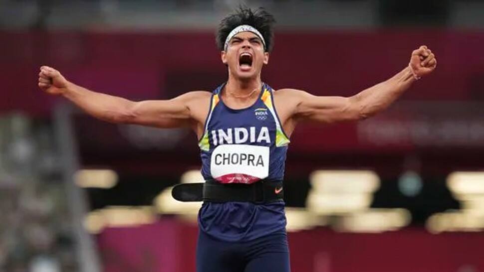 Neeraj Chopra’s winning throw of 86.48m at the junior championships in Poland also set the new under-20 world record, beating the 84.69m mark established by the previous holder, Latvia's Zigismunds Sirmais. (Source: Twitter)
