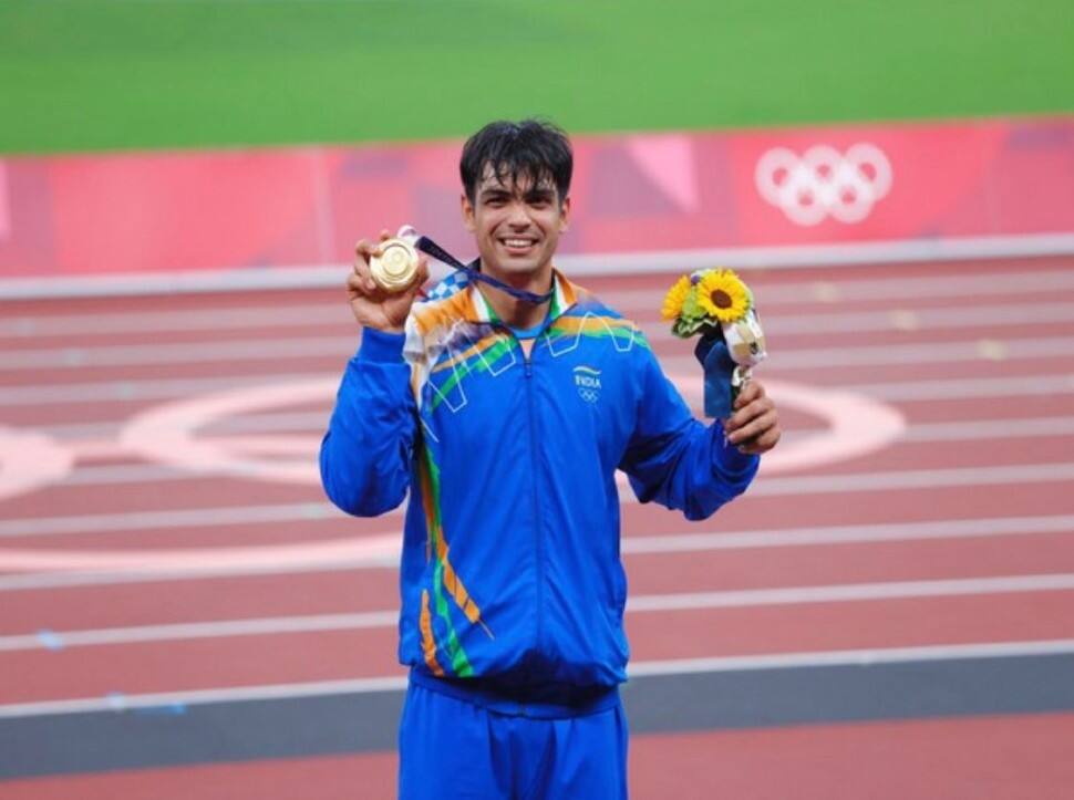 Neeraj Chopra is first Indian javelin thrower to win gold at Asian Games. At the 2018 Asian Games in Jakarta, he won the gold medal with an 88.06m attempt. (Source: Twitter)