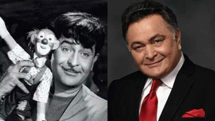 Raj Kapoor- Rishi Kapoor