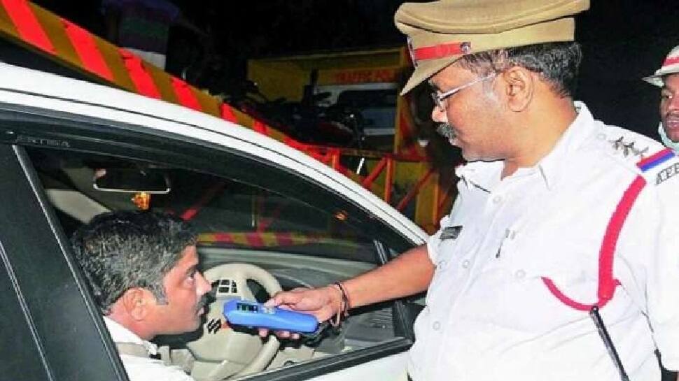 Over 450 drivers issued challans for drunk driving in Noida and Greater Noida