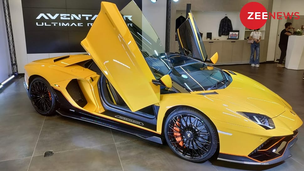 Meet India's last and most expensive Lamborghini Aventador Ultimae Edition,  detailed image gallery: IN PICS | News | Zee News