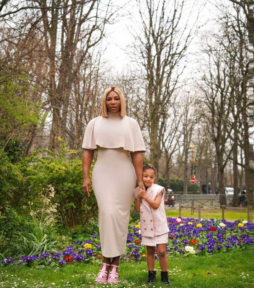 Serena Williams has one daughter Olympia