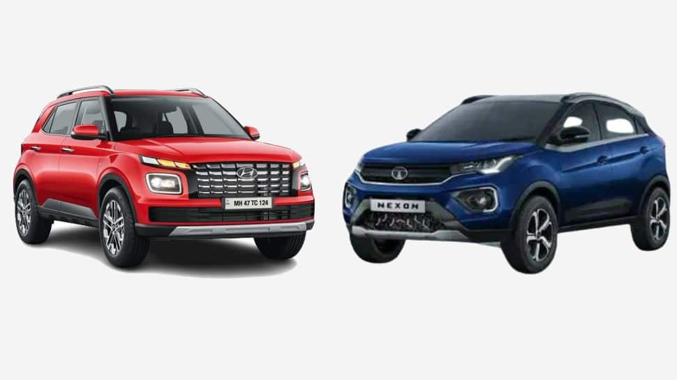 2022 Hyundai Venue facelift vs Tata Nexon spec comparison: Engine, features, price and more