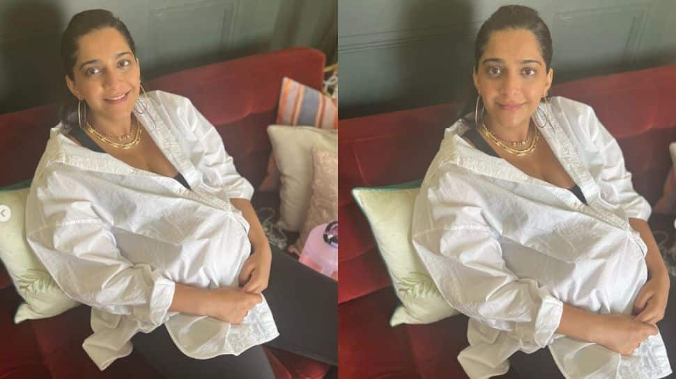 Anand Ahuja shares new glimpses of mom-to-be Sonam Kapoor, says &#039;Love every moment&#039;