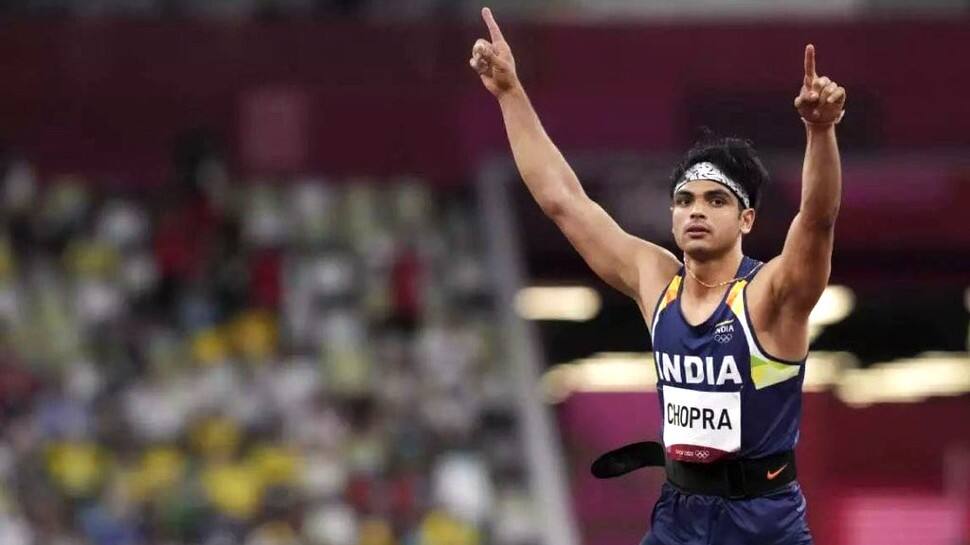 Tokyo Olympics gold medallist Neeraj Chopra will look to defend his 2018 Commonwealth Games title. (Source: Twitter)