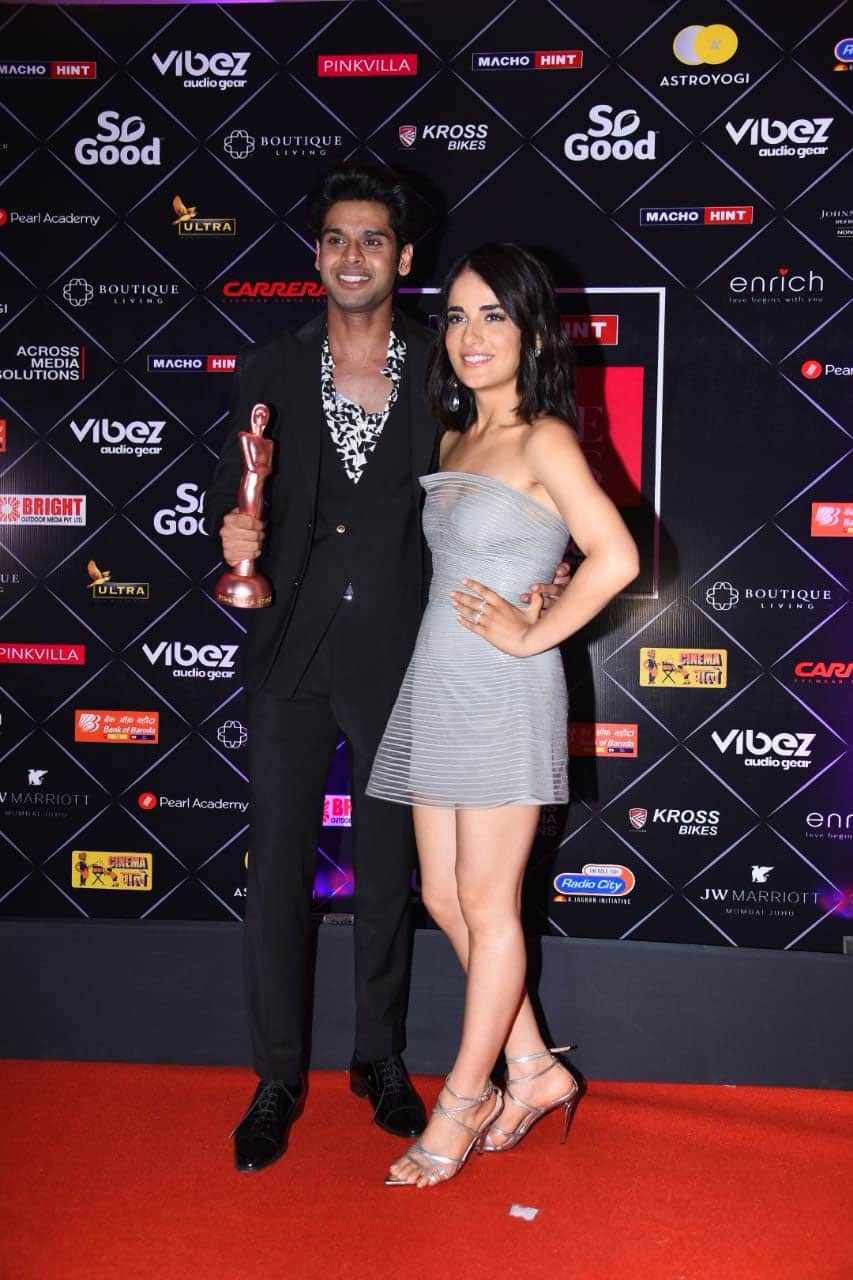 Abhimanyu Dassani with Radhika Madan