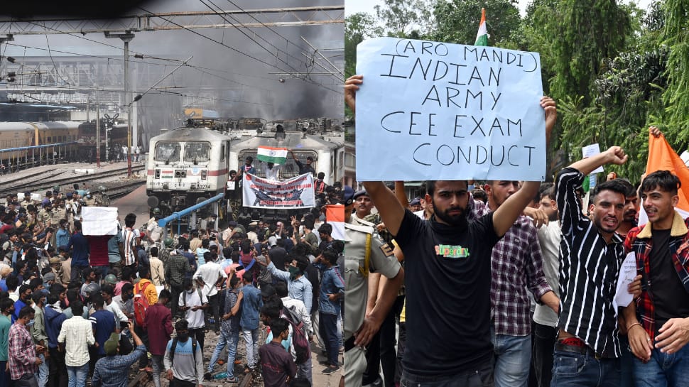 Agneepath Protest: Rs 3 lakh loot at THIS railway station, govt on high alert