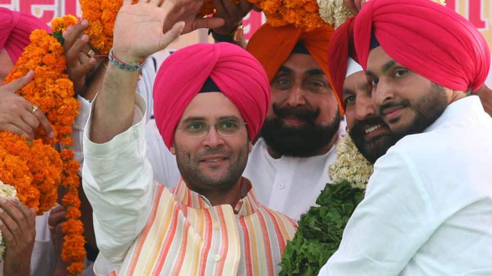 Rahul Gandhi in turban