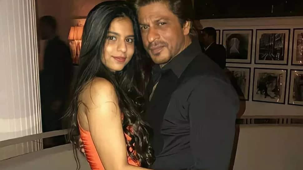 Shah Rukh Khan and Suhana Khan