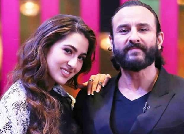 Saif Ali Khan and Sara Ali Khan