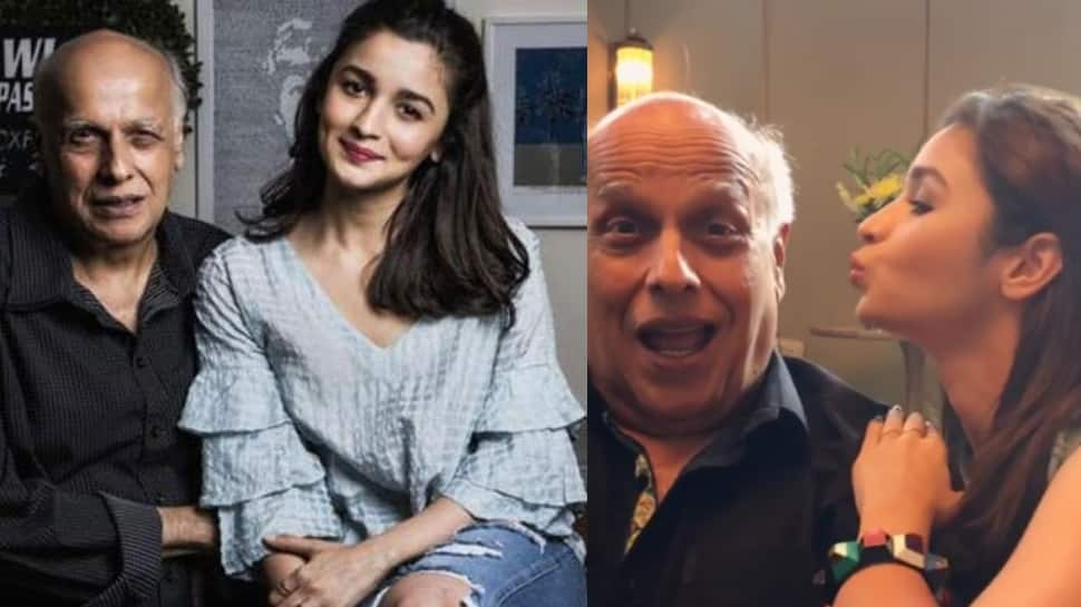 Alia Bhatt and Mahesh Bhatt