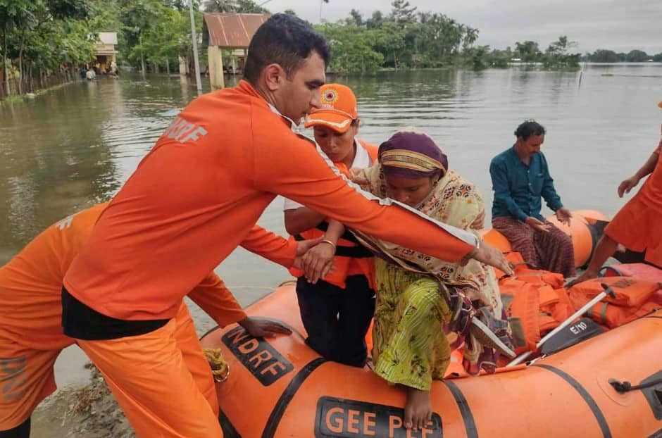 NDRF, SDRF evacuating affected people