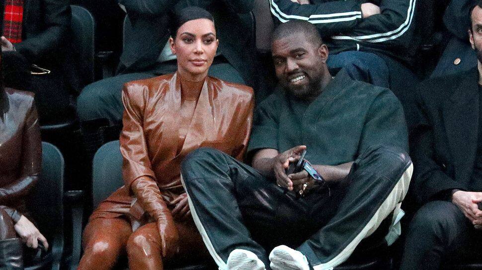 Kim, Kanye spotted together at daughter&#039;s basketball game