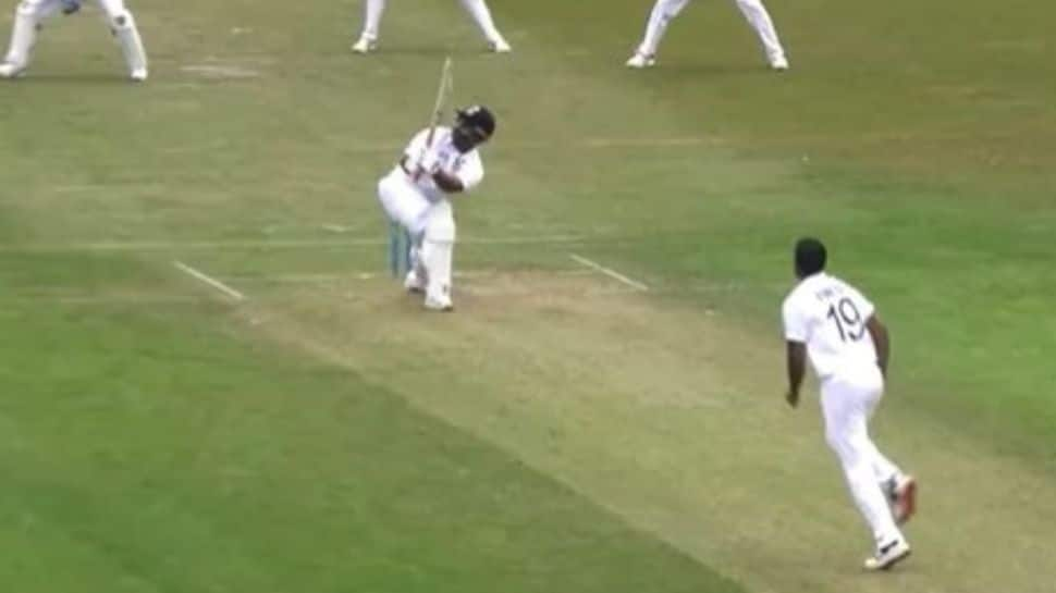 Watch: Rishabh Pant sweeps Umesh Yadav for a six, sends warning bells to James Anderson and Co