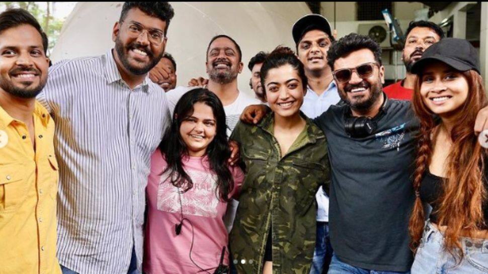 Rashmika Mandanna pens heartfelt message as she wraps shoot for &#039;Goodbye&#039;