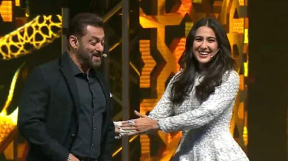 Sara Ali Khan calls Salman Khan ‘uncle&#039; at IIFA, he jokes ‘Aapki picture gayi’-Watch!