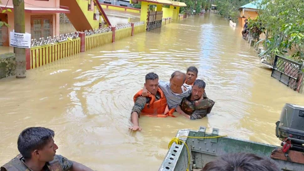 Assam floods: Acute shortage of food, clean drinking water and medicines