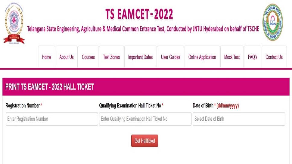 TS EAMCET 2022 Admit Cards released on eamcet.tsche.ac.in, get direct link to download here | India News - Vimarsana News
