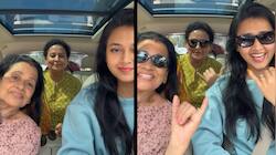Tejasswi Prakash chills with Karan Kundrra's and her own mom, calls them dope